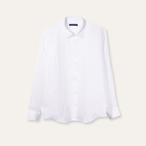 Classic Linen Shirt White