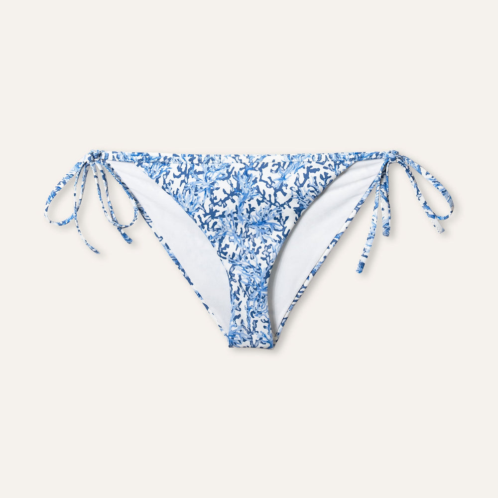 Classic Slip Coral Blue - Bikini_Bottom - K A M P O S