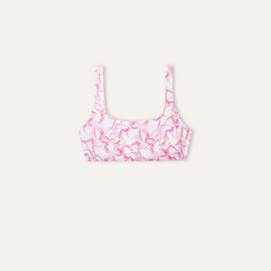 Crop Top Octopus Pink - Bikini_Top - K A M P O S