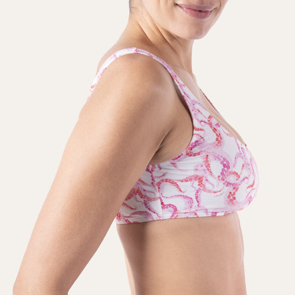Crop Top Octopus Pink - Bikini_Top - K A M P O S