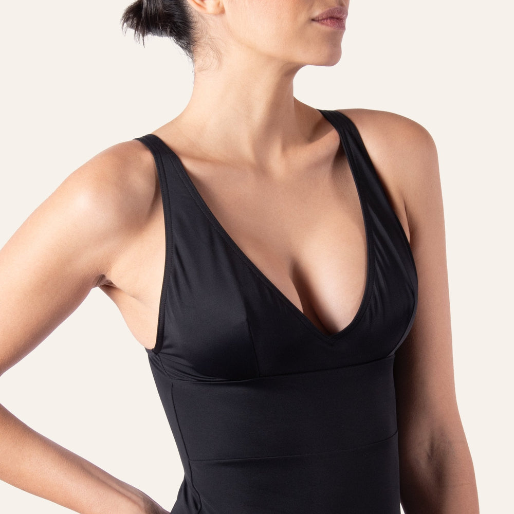 Elegant Black - Onepieceswimsuit_Woman - K A M P O S