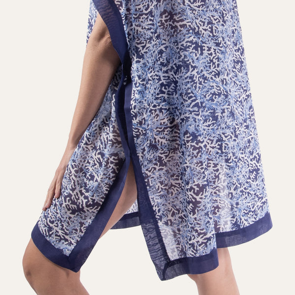 Kaftan Coral Deep - Kaftan_Women - K A M P O S