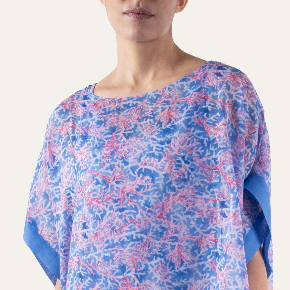 Kaftan Coral Red - Kaftan_Women - K A M P O S