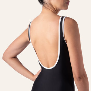 Olympic Black - Onepieceswimsuit_Woman - K A M P O S