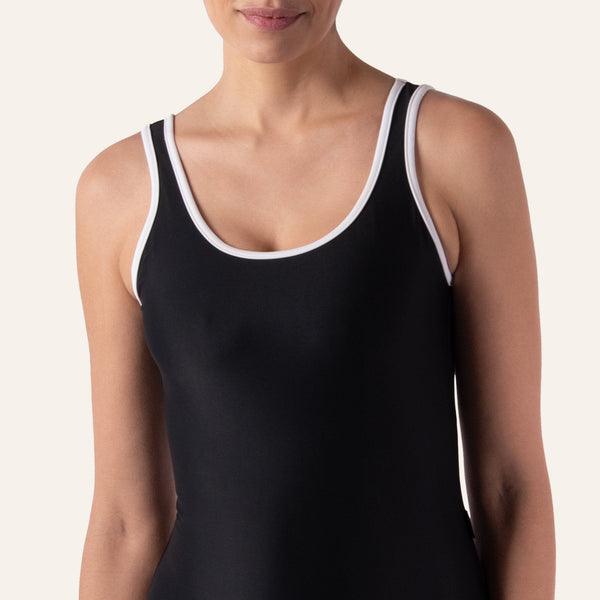 Olympic Black - Onepieceswimsuit_Woman - K A M P O S