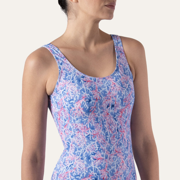 Olympic Coral Red - Onepieceswimsuit_Woman - K A M P O S