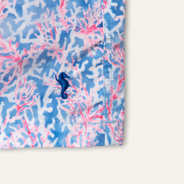 Swim Shorts Coral Red - Swimshorts_Man - K A M P O S