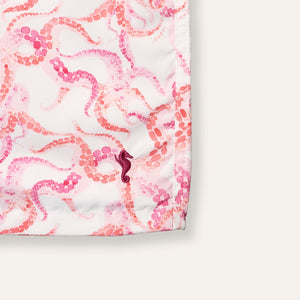 Swim Shorts Long Octopus Pink - Swimshorts_Man - K A M P O S