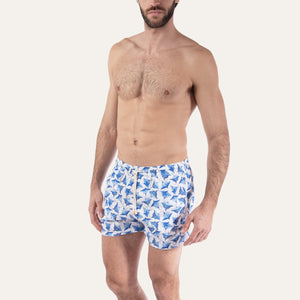 Swim Shorts Ray White - Swimshorts_Man - K A M P O S