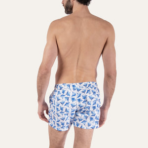 Swim Shorts Ray White - Swimshorts_Man - K A M P O S