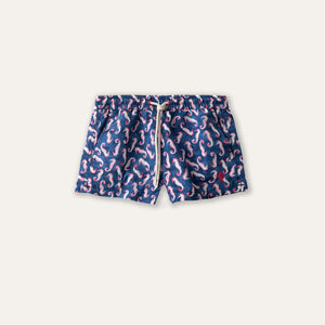 Swim Shorts Seahorse Navy (Kids) - Swimshorts_Kid - K A M P O S