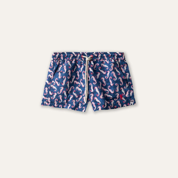 Swim Shorts Seahorse Navy (Kids) - Swimshorts_Kid - K A M P O S