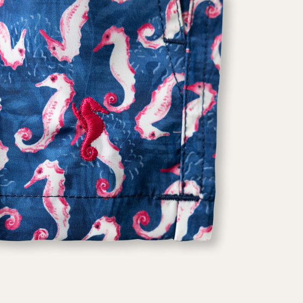 Swim Shorts Seahorse Navy (Kids) - Swimshorts_Kid - K A M P O S