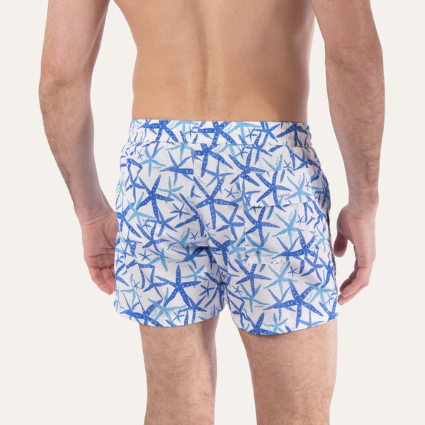 Swim Shorts Starfish White - Swimshorts_Man - K A M P O S