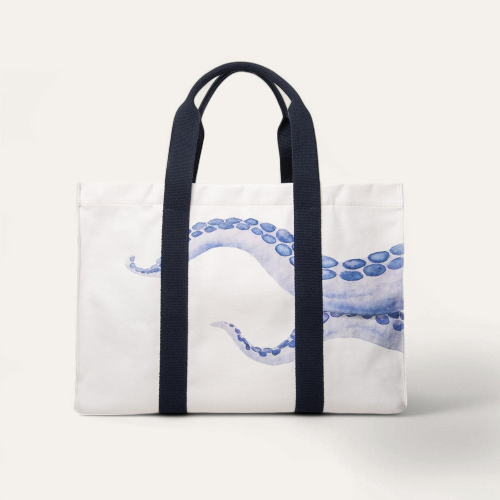 Tote Bag Large Octopus Navy - Bag_Unisex - K A M P O S