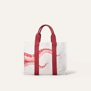 Tote Bag Small Octopus Pink - Bag_Unisex - K A M P O S