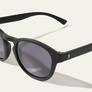 Sunglasses Round Black - Sunglasses_Unisex - KAMPOS