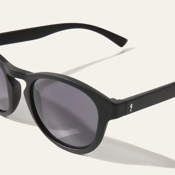 Sunglasses Round Black - Sunglasses_Unisex - KAMPOS