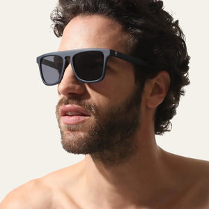 Sunglasses Square Blue - Sunglasses_Unisex - KAMPOS