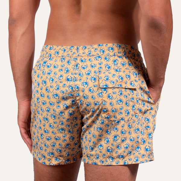 Swim Shorts Craby Yellow - Swimshorts_Man - KAMPOS