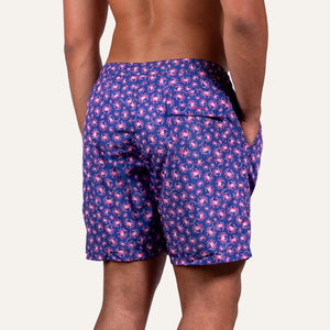 Swim Shorts Long Craby Pink - Swimshorts_Man - KAMPOS