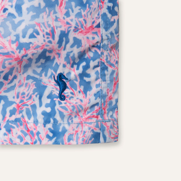 Swim Shorts Coral Red (Kids)