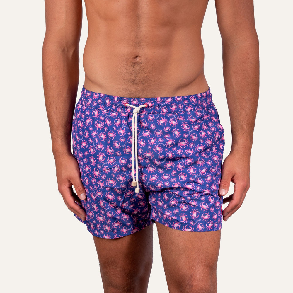Swim Shorts Craby Pink - Swimshorts_Man - KAMPOS