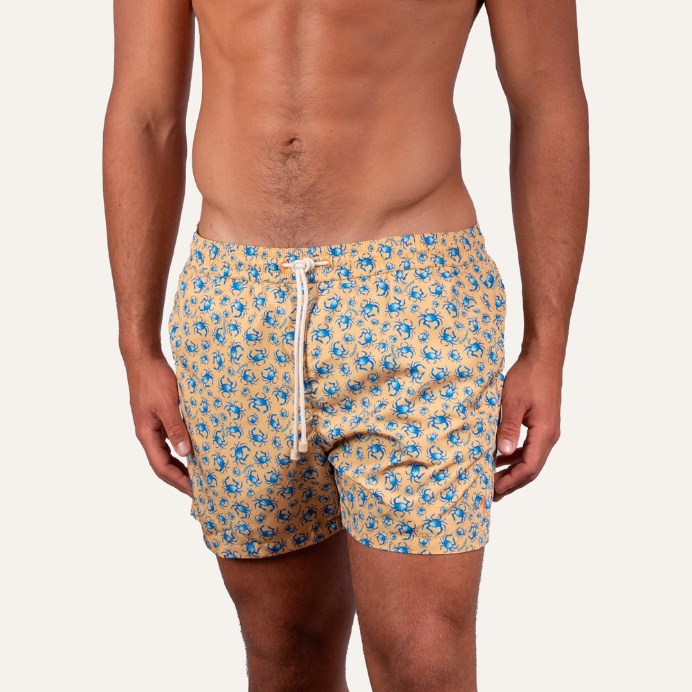 Swim Shorts Craby Yellow - Swimshorts_Man - KAMPOS