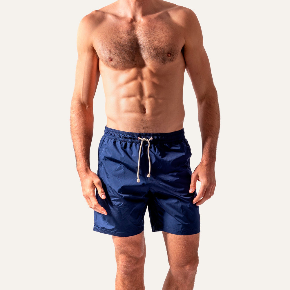 Swim Shorts Long Navy - Swimshorts_Man - KAMPOS
