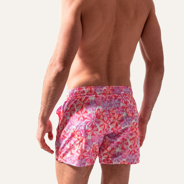 شورت سباحة قنفذ البحر (وردي)