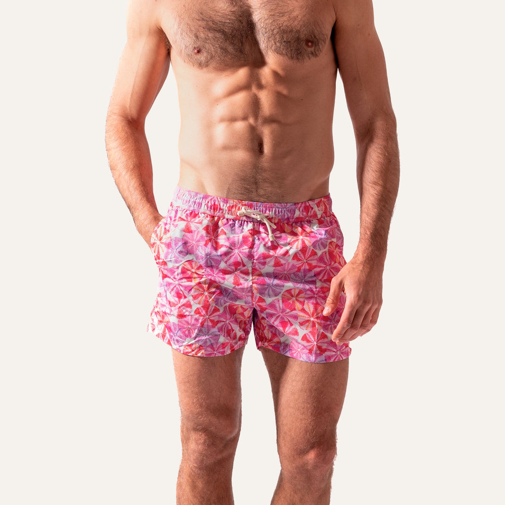 Swim Shorts Sea Urchin (Pink) - Swimshorts_Man - KAMPOS